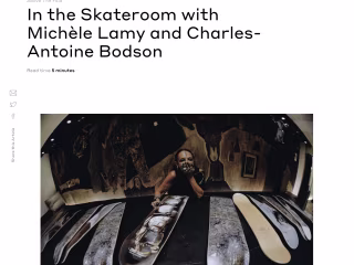 Interview with Michèle Lamy and Charles-Antoine Bodson