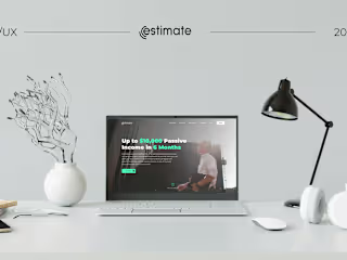Estimate Landing design and development