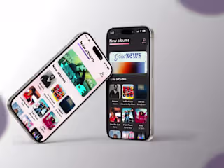 Music Streaming App Design