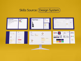 Design System & Visual Identity for a Matching IT Agency 