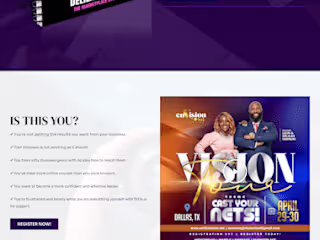 
Envisionaire.net Landing Page