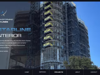 Starline Interior | Website Design