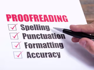 Proofreading and Editing for Academic Journal