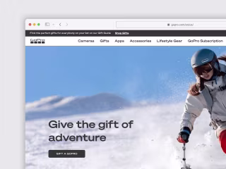 [GoPro] Designing an Online Gifting Experience