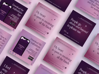 Crafting Viral Graphics for Feminine Empowerment Brand