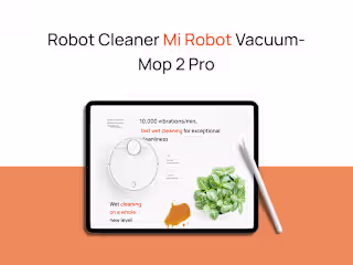 Landing page for Mi Robot 