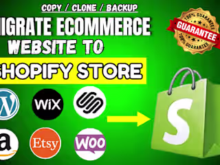 I will migrate wordpress, squarespace, wix, bigcommerce, magent…