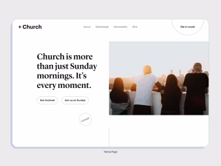 Church Website Template
