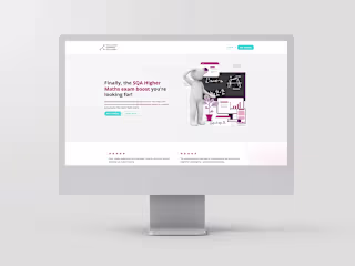 Improving student success with innovative web app landing page