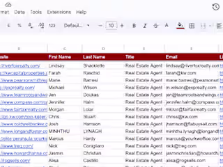 🏡 Real Estate Agents Lead List – Verified Contacts for Outreach