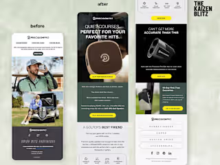 Precision Pro Golf – Email Redesign