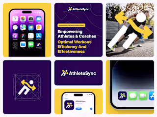 Sports App Logo and Branding