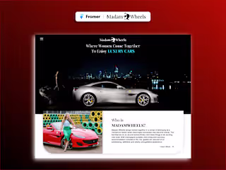 Empowering Mobility Solutions with Madam Wheels