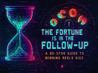 The Fortune is in the Follow-Up: A No-Spam Guide to Winning Reels Gigs
