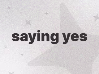 📝 Saying Yes to New Things ✨