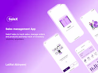 Sales Management App