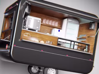 FoodTruck 3D Design :: Behance
