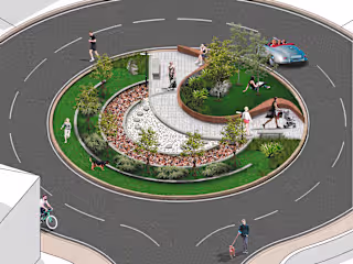 ROUNDABOUT LANDSCAPE