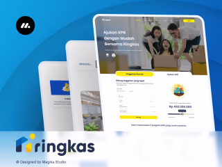 Ringkas' Website Design