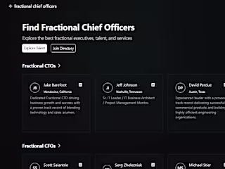 Fractional Chief Officers