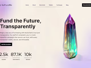 Framer Web3 Fundraising Landing Page Design