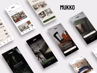 Furniture E-Commerce App Design | Mukko 