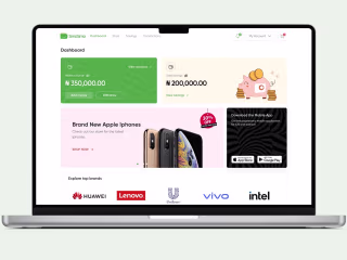 An E-commerce & savings app