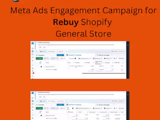 Meta Ads Engagement Campaign for Rebuy Shopify General Store