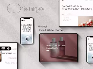 Tampa Portfolio Website Theme