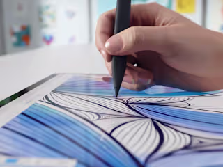 A campaign celebrating Microsoft Surface's 10th anniversary. 