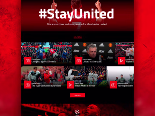 UI / UX football web experience