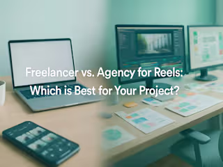 Freelancer vs. Agency for Reels: Which is Best for Your Project?