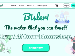 Bisleri Landing Page Redesign