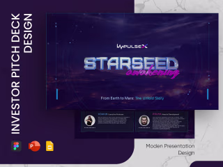 STARSEED awakening - Game Investor Pitch Deck