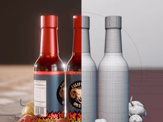 C.S.D Hotsauce (3D Product)
