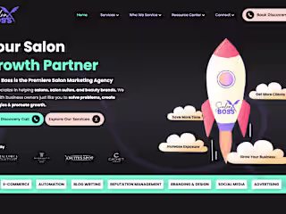 Salon Boss Marketing - WebFlow
