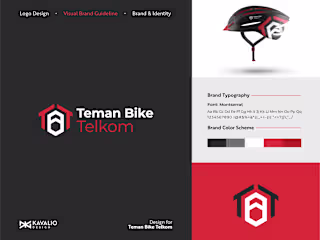 Teman Bike Telkom Logo Design, Guideline & Identity