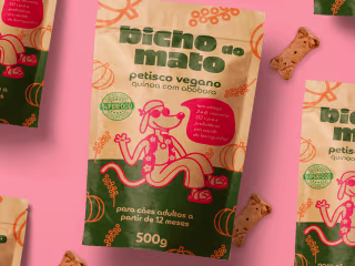 Branding and Packaging for a Vegan Tidbit - Bicho do Mato