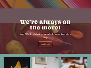 Food Truck Website | Santa Fe Sammies