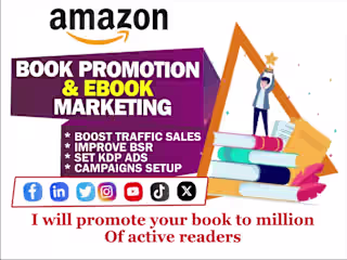 Amazon book promotion | Ebook marketing | Kindle promotion