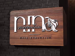 Logo for a hair salon