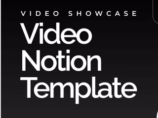 Video Showcase Template