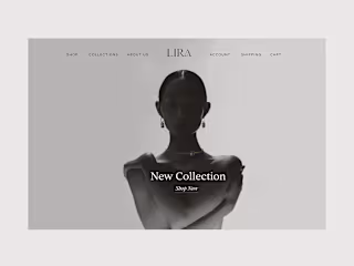 Lira Jewelry | Brand Identity & Website Design