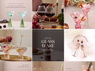 Instagram Grid : Female-Led Home Decor Business