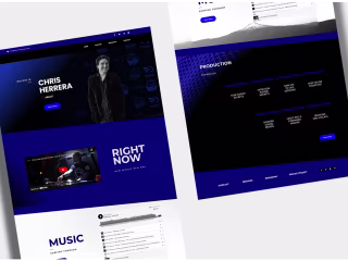 Grammy Recording Engineer Website Revamp