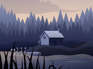 "Solitude" - Vector Animation / NFT