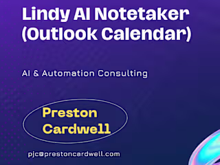 Lindy AI Notetaker (Outlook Calendar)
