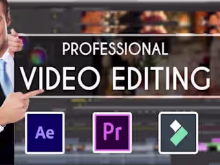 I can do professional video editing