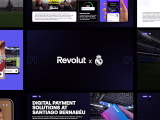 Revolut x Real Madrid Partnership Concept Presentation