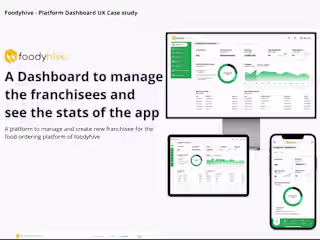 Foodyhive Dashboard